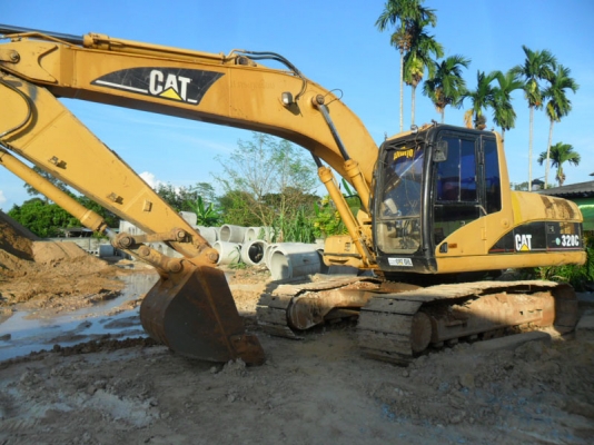 Catterpillar 320C  ไฟฟ้าครบ เอกสารครบ ช่วงล่าง 80\% ทำงานได้เลย