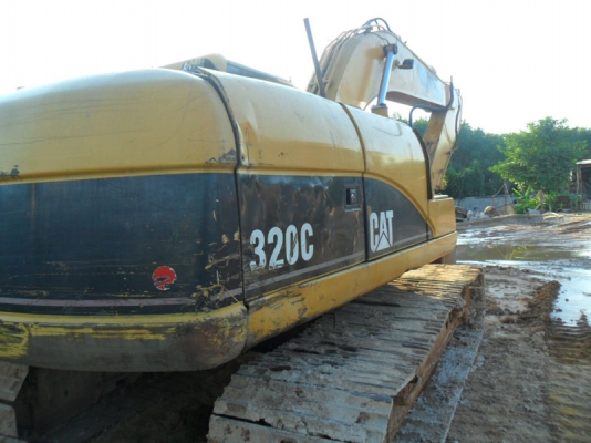 Catterpillar 320C  ไฟฟ้าครบ เอกสารครบ ช่วงล่าง 80\% ทำงานได้เลย