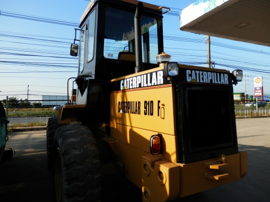 รถตักล้อยางCATERPILLAR 910F เก่านอกใช้งาน(11112ช.ม)