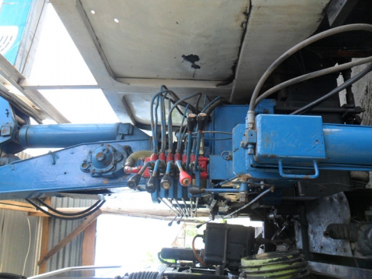 Nissan UD 350 แรง 2 เพลา ติดเครน 5 ตัน ช่วงล่างเต็มพร้อมใช้