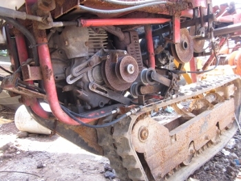 ขาย-รถบรรทุกตีนตะขาบอเนกประสงค์ KAWASHIMA: ECZ1750 เครื่อง KUBOTA 1 สูบ