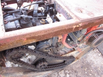 ขาย-รถบรรทุกตีนตะขาบอเนกประสงค์ KAWASHIMA: ECZ1750 เครื่อง KUBOTA 1 สูบ