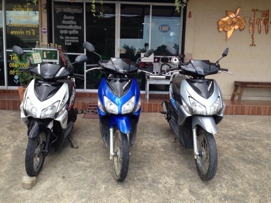 ขาย Click 110 คาร์บู 3คัน รถบ้านเครื่องเดิมๆ