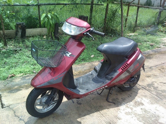 ขายรถจักรยานยนตร์ รถป๊อป HONDA DJ-1 50cc สภาพดี ราคา 7200 บาท สตาร์ทมือได้ เติมโซฮอล91