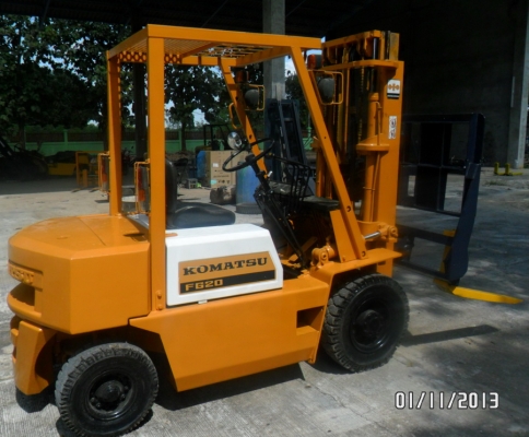 ขายด่วนFORKLIFT-KOMATSUงาฮิ้งฟอร์ค++215000บาท2ตันนำเข้าจากญี่ปุ่นแท้100\%
