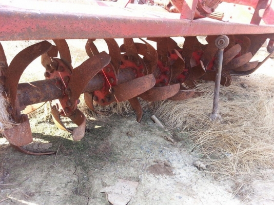 โรตารี่ 2.0 เมตรพร้อมยอย สภาพดี เดิมๆหัวเกียร์ใหญ่ แข็งแรงทนทาน