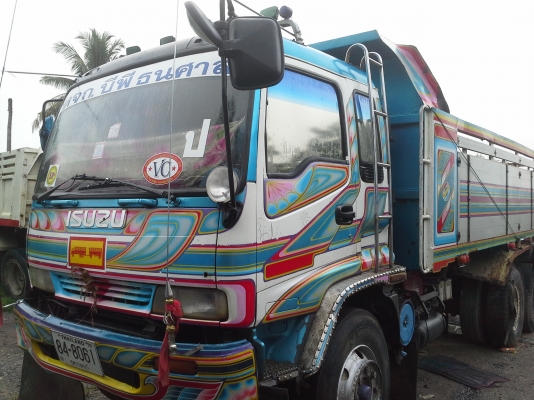 ขายด่วน  รถสิบล้อพ่วงดั้มแม่-ลูก ISUZU DECA 270 EURO 1