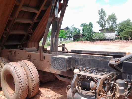 MITSU FUSO FN62FM 2เพลาดั้มสามมิตรห้างแท้ปี 55 ส่งงวดต่อ