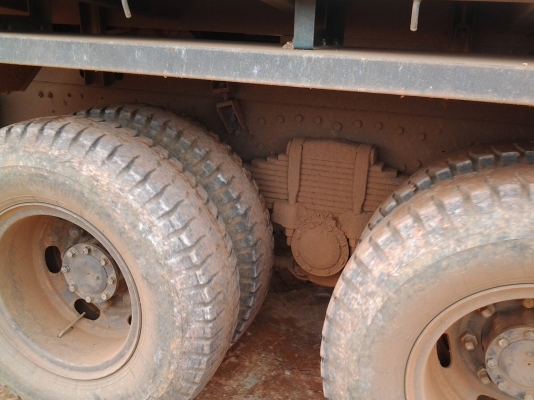 MITSU FUSO FN62FM 2เพลาดั้มสามมิตรห้างแท้ปี 55 ส่งงวดต่อ