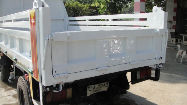 ISUZU NKR ดั๊มดิน 3คิว ปัายเล็กไม่ติดเวลา รถสวยจัดพร้อมลุย