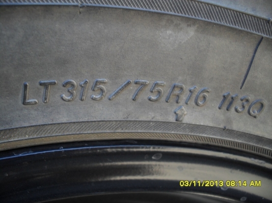 ยาง 315/75/16