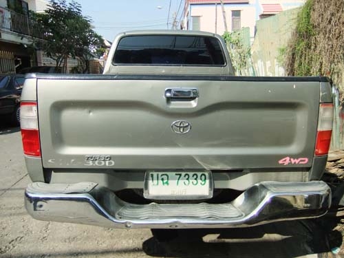 Toyota tiger 3.0 cab SR5 ปี1999 พร้อมใช้