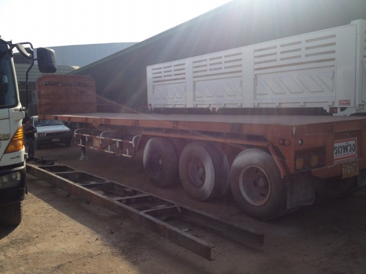 ขายด่วน หางเทรลเลอร์ 3 เพลา ยาว 12.5 เมตร กว้าง 2.50 เมตร ใช้งานอยู่สภาพดีพร้อมเล่มทะเบียน หางใช้งานเองเพิ่งเอาเข้ามาจอดขายตามสภาพ รีบเลยครับไม่แพง ขายด่วน หางเทรลเลอร์ 3 เพลา ยาว 12.5 เมตร กว้าง 2.50 เมตร ใช้งานอยู่สภาพดีพร้อมเล่มทะเบียน หางใช้งานเองเพิ่งเอาเข้ามาจอดขายตามสภาพ รีบเลยครับไม่แพง