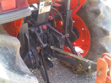 ขายรถไถ Kubota L 4508 (4WD) พร้อมดันหน้าและผานหลัง