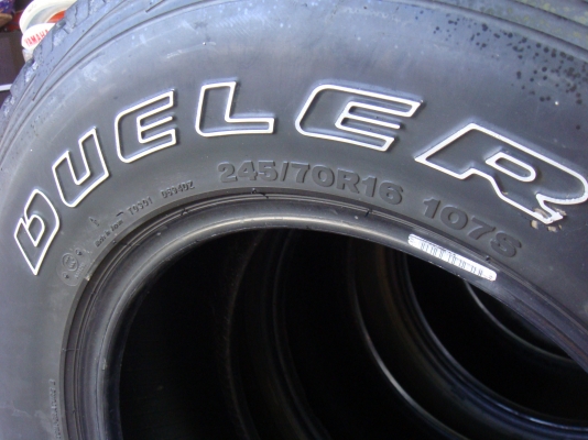 ขายยาง Bridgestone AT 245 70 16 Japan ปี 10