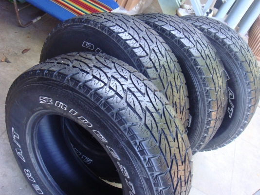 ขายยาง Bridgestone AT 245 70 16 Japan ปี 10
