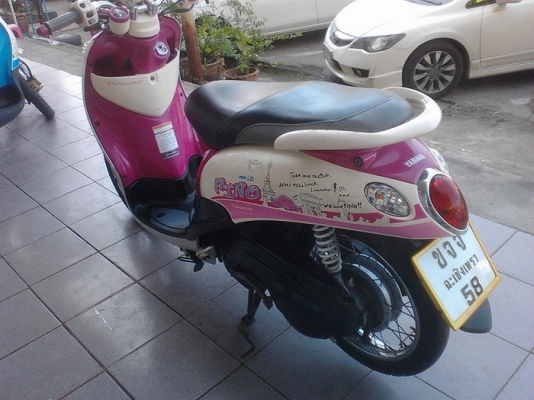 Fino ลายปารีส รถปี55 สีชมพู-ขาว สวยๆเดิมๆราคาถูกๆ ครับ