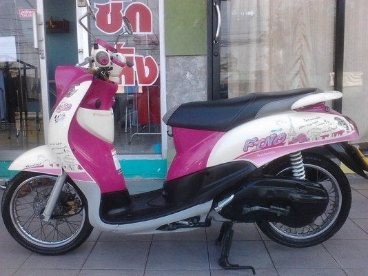 Fino ลายปารีส รถปี55 สีชมพู-ขาว สวยๆเดิมๆราคาถูกๆ ครับ