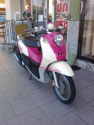 Fino ลายปารีส รถปี55 สีชมพู-ขาว สวยๆเดิมๆราคาถูกๆ ครับ