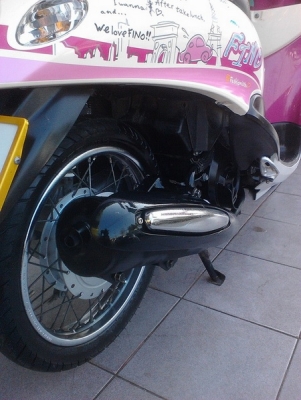 Fino ลายปารีส รถปี55 สีชมพู-ขาว สวยๆเดิมๆราคาถูกๆ ครับ