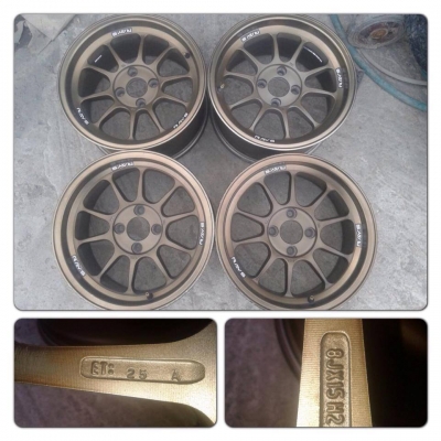 ขายแม็กมือ2 Ray RF1(Kspeed) ขอบ15 4รู100กว้าง8 ออฟ 25ราคา 8,500B