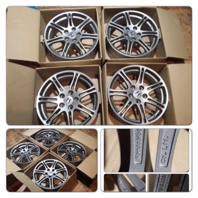 ขายแม็กมือ2 MODULO สีเทากัลเมททัลเลค ขอบ17 5รู114 ราคา 7,900 บาทถูก