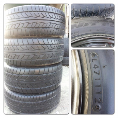 ขายยางขอบ16 ปี 12 Nitto NT555 (Make in Japan) 205 45 16 4 เส้น ราคา 6,900 บาท ดอกเต็ม*****