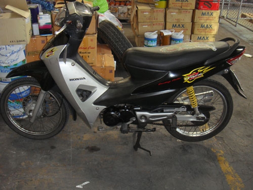 WAVE Z 100cc ปี49 สีเทา ดำ