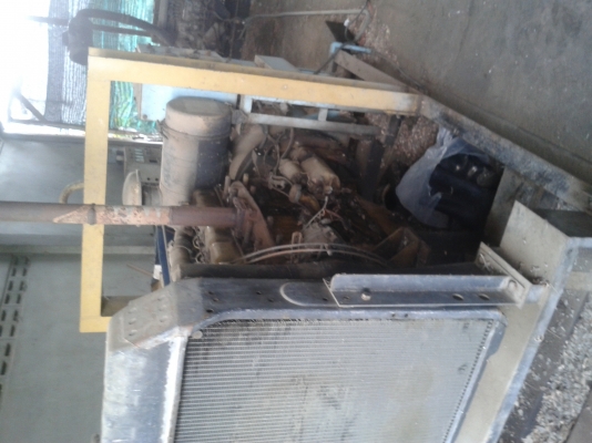 Denyo125kva เครื่องkomutsu6D105