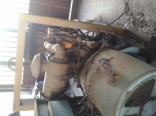 Denyo125kva เครื่องkomutsu6D105