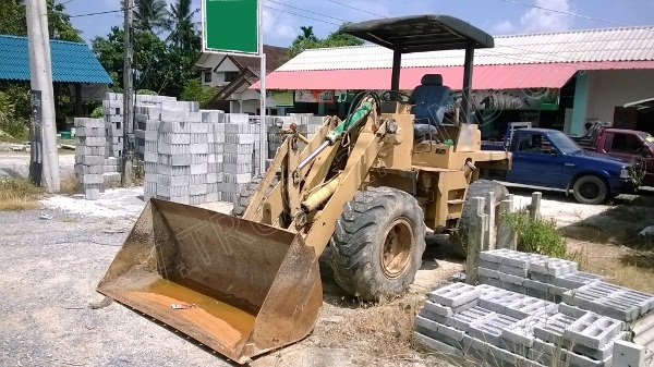 รถตักล้อยาง ยี่ห้อ KOMATSU รุ่น 507