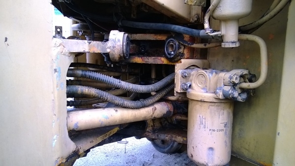 รถตักล้อยาง ยี่ห้อ KOMATSU รุ่น 507 รถตักล้อยาง ยี่ห้อ KOMATSU รุ่น 507