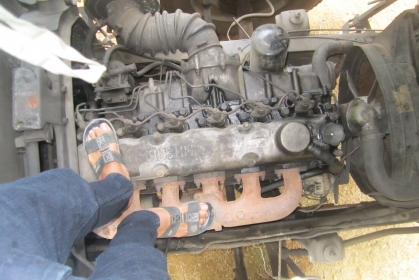 ขาย  MITSU517 เครื่อง6d16. 195คอกเหล็กสภาพสวย