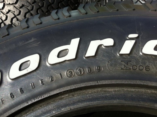 ขายยาง BF Goodrich Allterrain ขนาด 30  9.5 r15