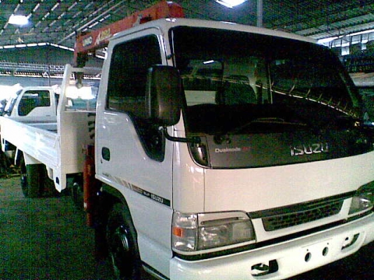 6ล้ออีซูซุ NPR ติดเครนมือสองญี่ป่น พร้อมทะเบียน จดใหม่