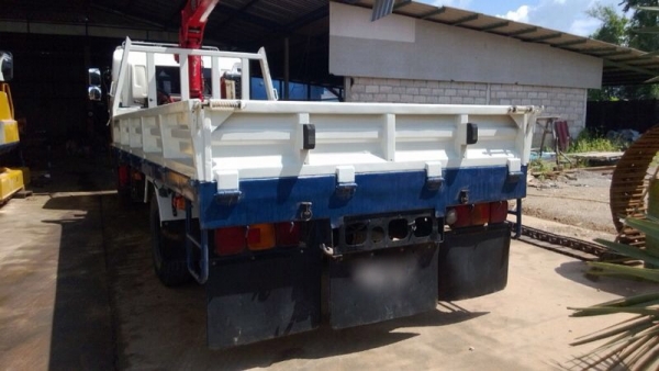 รถฮีโน่ 6 ล้อ FC9J ติดเครน 3.50 ตัน. 175 แรงม้า. ปี 52 สนใจติดต่อ 081 - 6079515 รถฮีโน่ 6 ล้อ FC9J ติดเครน 3.50 ตัน. 175 แรงม้า. ปี 52 สนใจติดต่อ 081 - 6079515