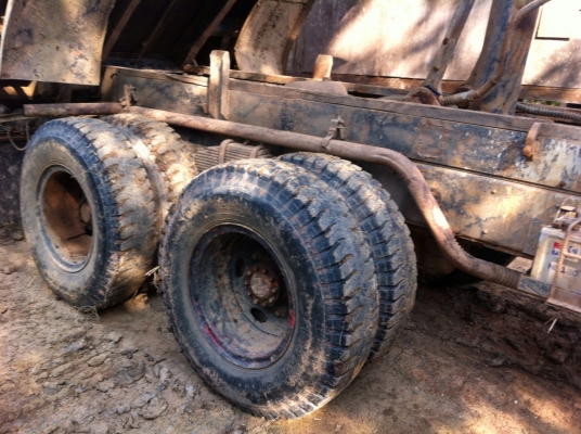 ขายรถบรรทุกสิบล้อดั๊มพ์ HINO F17 เครื่อง Ho7d เครื่อง 195แรง เกียร์เดิม