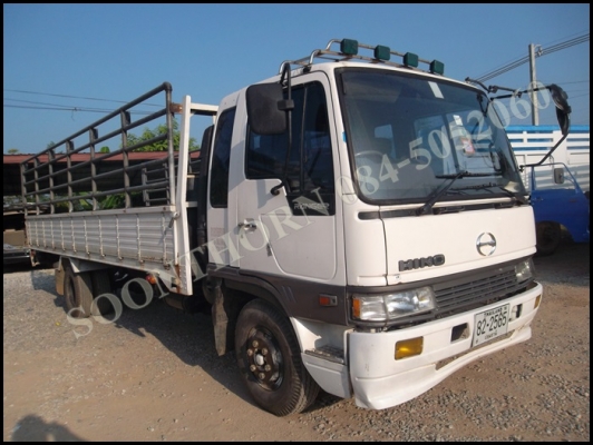ขายด่วน รถบรรทุก 6 ล้อ HINO FD3H 210 แรง ช่วงยาว 6.4M รถสวยมาก สภาพพร้อมใช้งาน ราคาสุดคุ้ม