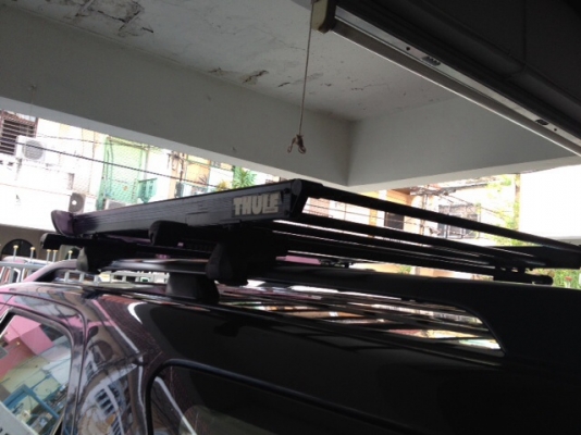 ขายถาดหลังคา thule