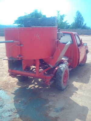 ขายรถโม่ปูน  ตัวรถ Nissan FB23 เครื่องยนต์วางใหม่ ของ ISUZU เอล