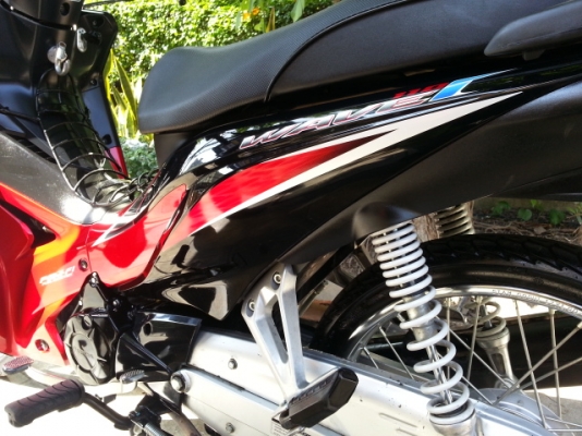 WAVE 110 I สภาพ ใหม่เอี่ยมโฉม 55 วิ่งน้อยกิโลแท้ ภาษี-พรบ.57 เอกสารสิทธิ์พร้อมโอน 24499 ราคานี้ ต่อรอง ได้แน่นอน