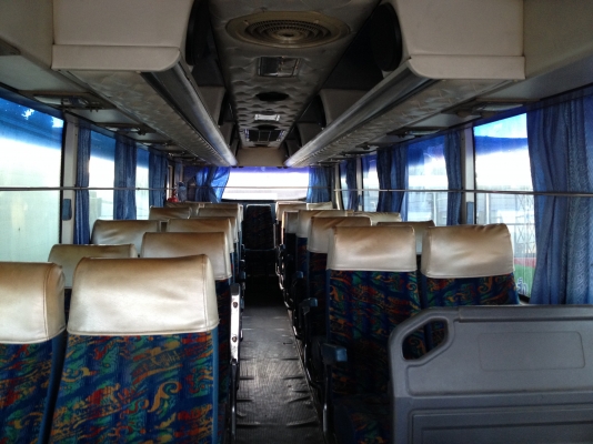 ขายรถ6ล้อ บัสแอร์ 31ที่นั่ง HINO  FC 4J  ติดต่อ 081-6577048