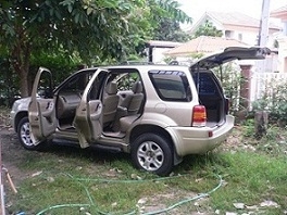 ขายรถ Ford Escape V6 3.0 4WD ABS AIRBAG 4ใบ รุ่นTop ปี 2004 ไม่เคยติดแก็ส