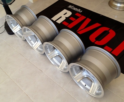 ขายล้อ Interspeed Japan ขอบ 15x10 ออฟ-40 ใส่ 6 รูกระบะ ก้านสุดแอ่น ลึก 6 นิ้ว