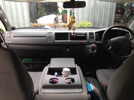 ขายรถตู้  TOYOTA  COMMUTER  หลังคาสูง  ปี 2007  รถบ้านเจ้าของขายเอง