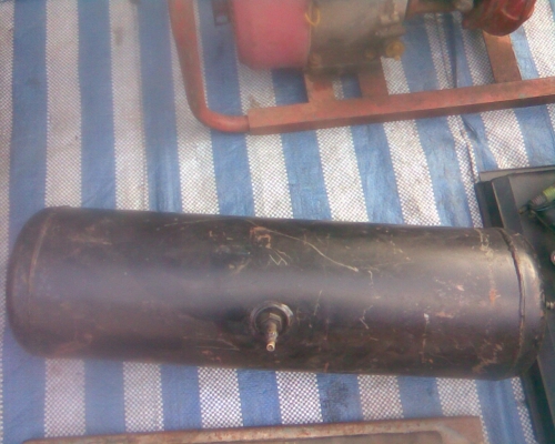 แตรลมพร้อมถัง