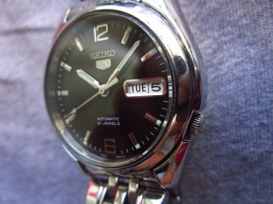 +++++ SEIKO 5 หลังเปลือยสภาพสวย +++++ +++++ SEIKO 5 หลังเปลือยสภาพสวย +++++
