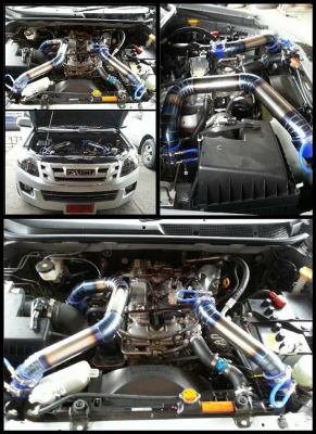 ขายท่ออินเตอร์ซิ่ง ๆ มาแล้วไดร์ไทเทเนียม All new D-MAX chev