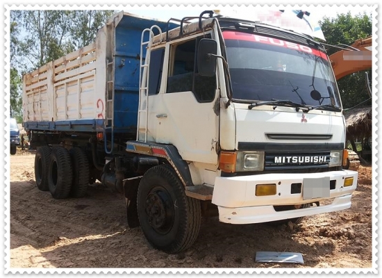 ขายด่วนรถ 10 ล้อดั๊มพ์ ดัมพ์ FUSO 195 MA 2เพลา