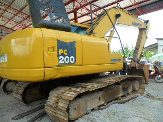 Komatsu PC200-7 ใบแจ้งจำหน่าย สภาพปานกลาง 10000 ชม. มี 3 คัน ราคาเหมา 5000000 บาท Komatsu PC200-7 ใบแจ้งจำหน่าย สภาพปานกลาง 10000 ชม. มี 3 คัน ราคาเหมา 5000000 บาท